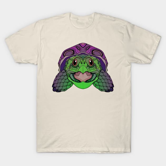 Excited Turtle T-Shirt by Persnickety Dirigible